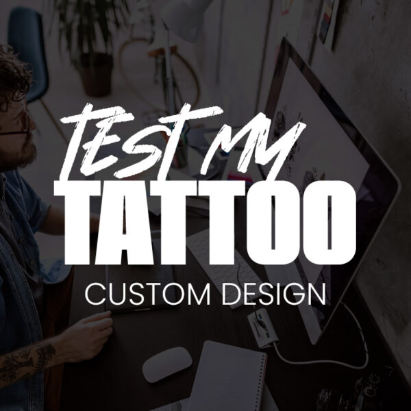 custom temporary tattoo design