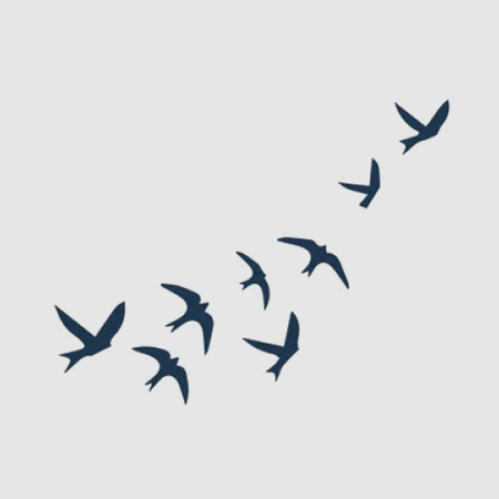 Flock Of Birds Tattoo