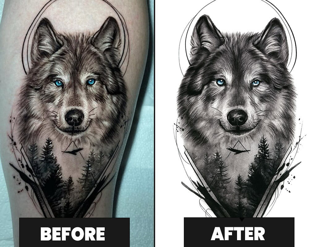 Wolf Tattoo