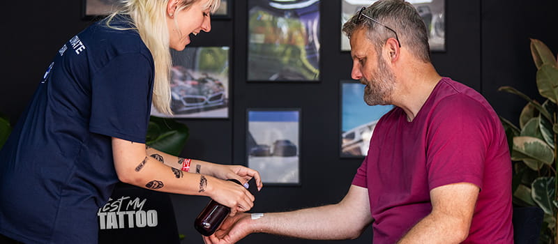 corporate event tattoos